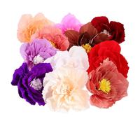 11 Pcs Decorazioni Parete Decorazione Della Floreale Ornamenti Di Carta