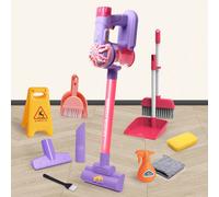 11 pezzi/13 pezzi Set di aspirapolvere multifunzionale per bambini - Set di pulizia e spazzatura, strumenti di pulizia per le faccende domestiche e il gioco di ruolo, giocattolo interattivo per la cam