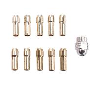 11 pezzi accessori per utensili rotanti in ottone mandrino per utensili rotanti tra cui 10 dimensioni 11 pezzi