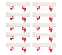 11 pezzi Duck Automatico Doppio capezzolo a doppio capezzolo Strumenti di pollame della valvola a sfera G3/4 Poultry Bere pulitore di fontane e sicuri per più tipi di pollame in