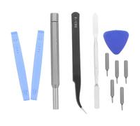 11 Pezzi Kit di Riparazione per Console, Apertura Compatta | Spudger, Strumenti di Leva e Cacciaviti Inclusi, Assistenza Completa per PC e Telefono, Uso in Negozio