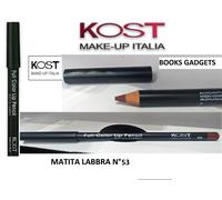 11 Pezzi Kost Make Up Italia N°53 MATITA LABBRA Marrone Full Color Lip Pencil