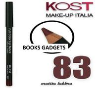 11 Pezzi Kost Make Up Italia N°83 MATITA LABBRA Marrone Full Color Lip Pencil