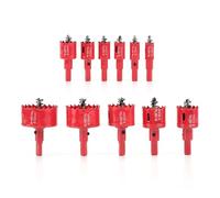 11 pezzi set 16-53mm M42 acciaio ad alta velocità bi metallo sega a tazza a con punta da trapano