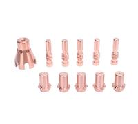 11 pezzi set mig kit accessorio per pistole per saltura per pistole Plasma Cutter PCCT80 Elettrodi Coperture protettive con scatola di stoccaggio per KP2062-3B1 KP2065-1