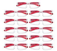 11 Pk Unisex da Uomo Blu Luce Blocco Occhiali da Lettura Nero Bianco Telaio