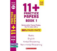 11+ Practice Papers for the CEM Test Ages 10-11 - Book 11