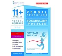 11+ Puzzles Vocabulary Puzzles Book 1 (Tascabile) First Past the Post
