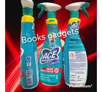 3 pz Ace Spray Ace Gentile Candeggina più +Oxygen Rimuove Germi e Batteri 650ml
