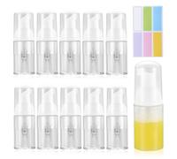 11 Pz Dispenser Sapone Schiuma, 30ML Dispenser Sapone Bagno Cucina Viaggio, Distributore di Liquido Schiumogeno, Erogatore di Schiuma per Shampoo Lozioni