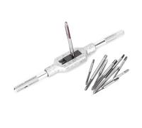 11 Pz Micro Rubinetti Bit Piccola Mano Vite Rubinetti Filettati da M1 a M3.5 Micro Rubinetti Metrici Set Piccole Viti Filettate Punte Autofilettanti Strumento