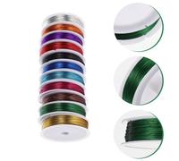 11 Rolls Beaded Copper Wire Jewelry Making Fil Di Ferro Gioielli