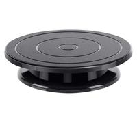 11" Rotate Turntable Sculpting Revolving Cake Turntable Black Stand