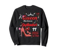 11 Settembre Compleanno Questa Regina è Nata l11 Settembre Felpa