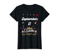 11 Settembre Regina Nata l11 Settembre Birthday Girl Maglietta
