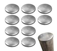 11 Tappi For Pali Di Recinzione, For Rotondi In Ferro Zincato Da 40/50/60/76/89/100/114/120/140/152/160/168 Mm, Parte Superiore For Giardino For Decorazione(160mm)