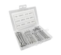 110/180/230/550 Pz Coppiglia Tornante R Clip Assortimento Kit Molla In Acciaio Perni Di Attacco Set For Automobili Camion Tosaerba Ganci Rimorchio Fermo Per Auto(555pcs)