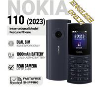 110 4G | Dual SIM | Telefono Cellulare Sbloccato GSM | Versione Internazionale | Blu Notte Una conversazione di qualità inizia con un telefono di qualità. Nokia 110 4G vanta un design premium che si n