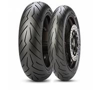 Pirelli Diablo Rosso Sc 47p Tl Scooter Front Tire Nero 110 / 70 / R12