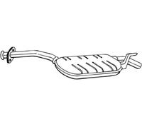 109 CV SILENZIATORE CENTRALE PER MERCEDES 124 T-Model S124 300 TD KW 80 CV 109