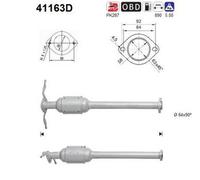 129 KW 175 CV CATALIZZATORE PER Alfa Romeo 166 936 2.4 JTD