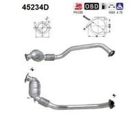110 KW 150 CV CATALIZZATORE PER BMW 3 Touring E46 320d