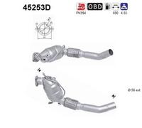 110 KW 150 CV CATALIZZATORE PER BMW X3 E83 2.0d