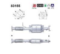 110 KW 150 CV CATALIZZATORE PER Rover 45 Tre Vol RT 2.0 V6