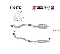 88 KW 120 CV CATALIZZATORE PER Saab 9-3 SW E50 1.9 TiD