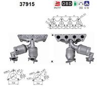 110 KW 150 CV CATALIZZATORE PER Skoda Octavia II 1Z3 2.0 FSI