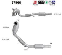 110 KW 150 CV CATALIZZATORE PER VW Golf Sportsvan AM1, AN1 1.5 TSI