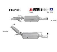 AS FD5108 Filtro antiparticolato (FAP)