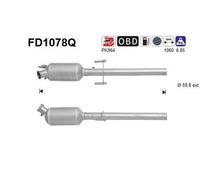 70 KW 95 CV FAP PER Mercedes Vito Autobus W639 109 CDI 4x4