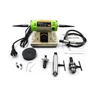 110 Lucidatrice for fai da te for lavorazione del legno, tornio banco for gioielli in giada, rettificatrice for motori