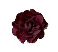110 mm Spilla Fiore In Tessuto Elegante Per Donna Camelia Accessorio Di Lusso Per Vestito Vestito Vestito Cerimonia Matrimonio Danza Fatto A Mano Serata Banchetto Festa Classica Gioielli, Grand