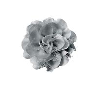 110 mm Spilla Fiore In Tessuto Elegante Per Donna Camelia Accessorio Di Lusso Per Vestito Vestito Vestito Cerimonia Matrimonio Danza Fatto A Mano Serata Banchetto Festa Classica Gioielli, Grand