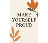 110-page squared notebook "Make Yourself Porud" For school and work, as a notebook for students, a gift