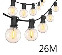 110 V/220 V Luci Della Stringa Esterna LED G40 Festone Fata Patio Ghirlanda Lampada di Nozze di Strada di Campeggio Giardino Decorazione Del Partito luci