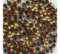 1100 PP33 ST *** 50 strass Swarovski fondo conico 4,05 mm SMOKED TOPAZ