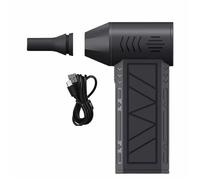 110000RPM Mini Turbo Jet Fan Elettrico Air Duster 3 Marce Turbo Violent Blower Ricaricabile Con Luce Pulizia Auto Progettazione sicura