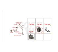 1100100-370000 GRUPPO PINZA FRENO ANTERIORE ORIGINALE ZONTES