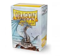 11008 100 Bustine Standard Matte Silver Dragon Shield