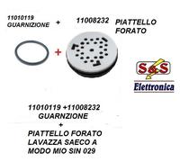 11008232+11010119 PIATTELLO MOBILE FORATO+GUARNIZIONE X SAECO A MODO MIO SIN029