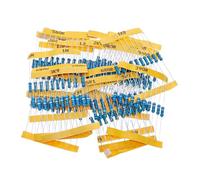 1100Pcs 110Values x 10pcs (0.1 ohm -10M) 1/2W Metal Film Resistors Assortment kit set DIY With box NWPNLXEA