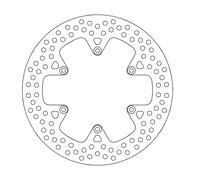 110472 BRAKE ROTOR FIXED HALO ROUND NATURAL KTM SM 690 SUPERMOTO 2008