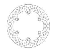 110478 BRAKE ROTOR FIXED HALO ROUND NATURAL PER SUZUKI GSX 1300 BK B-KING 2009