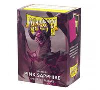 11061 100 Sleeves ST Matte Pink Shappire Dragon Shield