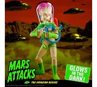 110681 MARS ATTACKS ULTIMATES WAVE 02 MARTIAN INVASION BEGINS GLOW IN THE DARK