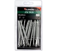 1107 Q.TA' 8 ELEMATIC BLISTER TASSELLO JTX TP/V 6X60 C/VITE 15