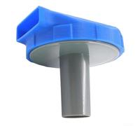 11070 Ugello di ingresso per piscina compatibile con modelli Intex Pool con dimensioni del connettore standard e flangia regolabile per lo sterzo a flusso (grigio+blu)